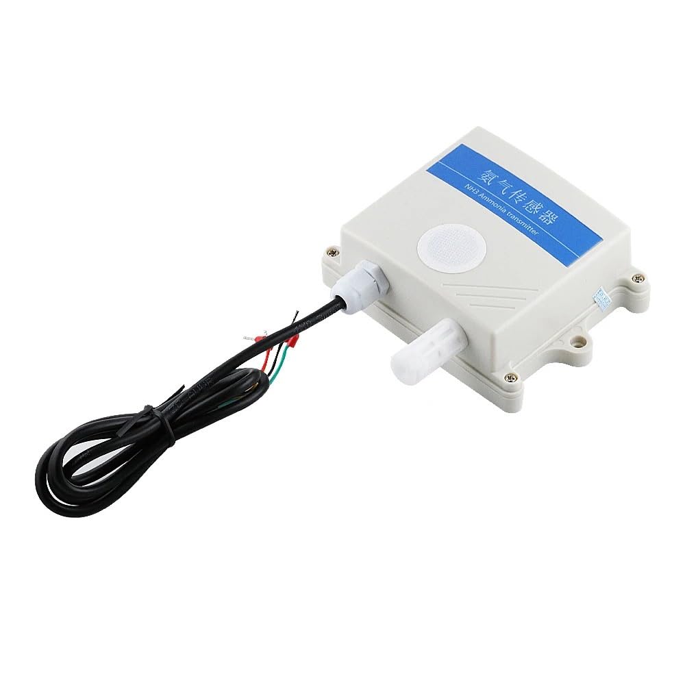 Sensor de gas amoniaco Detección de concentración NH3 100ppm 500ppm Salida RS485 4-20mA 0-5V 0-10V Transmisor detector de alta precisión | 100ppm,0-10V