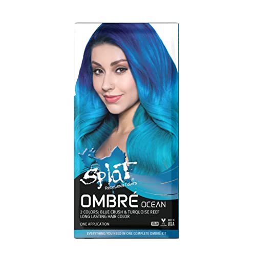 Splat Ombre Ocean Size 1ea Splat Ombre Ocean