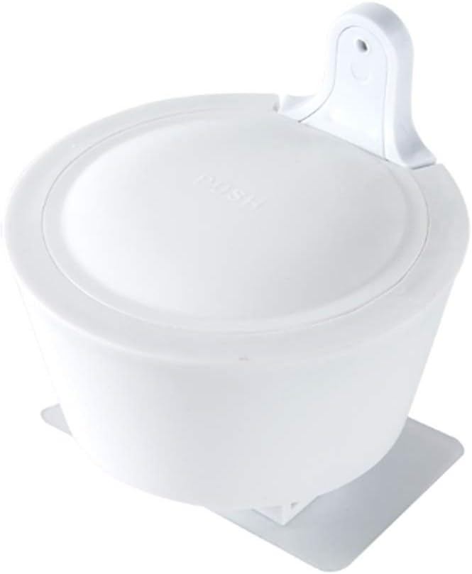 YBYB Soap Dispenser Creative Wall-Mounted Soap Dispenser for Kitchen Bathroom Dishwashing Liquid Press Type Soap Pump High Capacity Lotion Bottle Pump Bottles (Color : White)