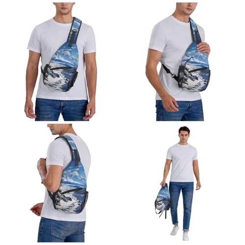Bolso bandolera pequeño para senderismo unisex miniatura 7