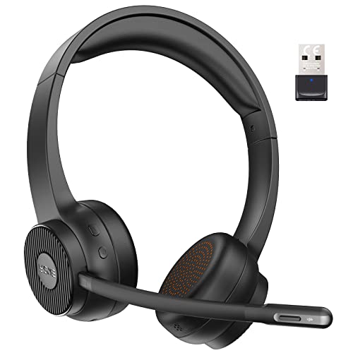 【在庫処分】EKSA H6 業務用 ワイヤレス Bluetooth ヘッドセット 41MS9d8wSjL.jpg