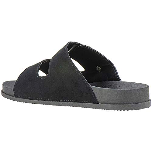Sandália Feminina Birken Rasteira Confort Macia Eleganteria Tamanho:35;Cor:Preto
