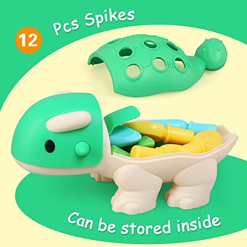 LinStyle Dinosaur Baby Sensory Toys 1 2 3 Years, Fine Motor Skills Toys, Educational Montessori Toys, Developmental Toy Gift for Boys Girls Kids