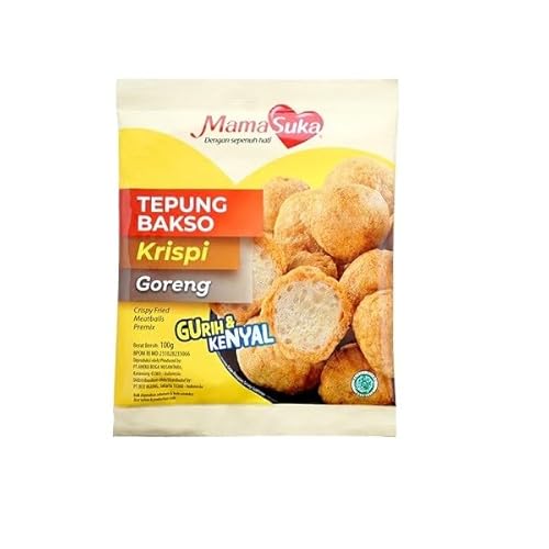 MamaSuka Tepung Bakso Krispi Goreng Fried Crispy Meatball Flour, 100