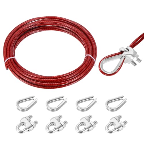Cable de acero de 6 mm que soluciona la rotura de cuerdas en tendederos de exterior