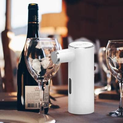 Miniatura 3 de The Osobawares Dispensador automático de vino y licores  Aireador de vino  Diseño inalámbrico con control de volumen