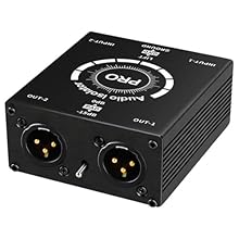 Protects equipment from ground voltage surges and static damage Isolates external line interference and ground loop noise Two-channel physical input-output fully isolated, balanced/unbalanced conversion Supports 2-way 6.5/XLR input and output Improve...