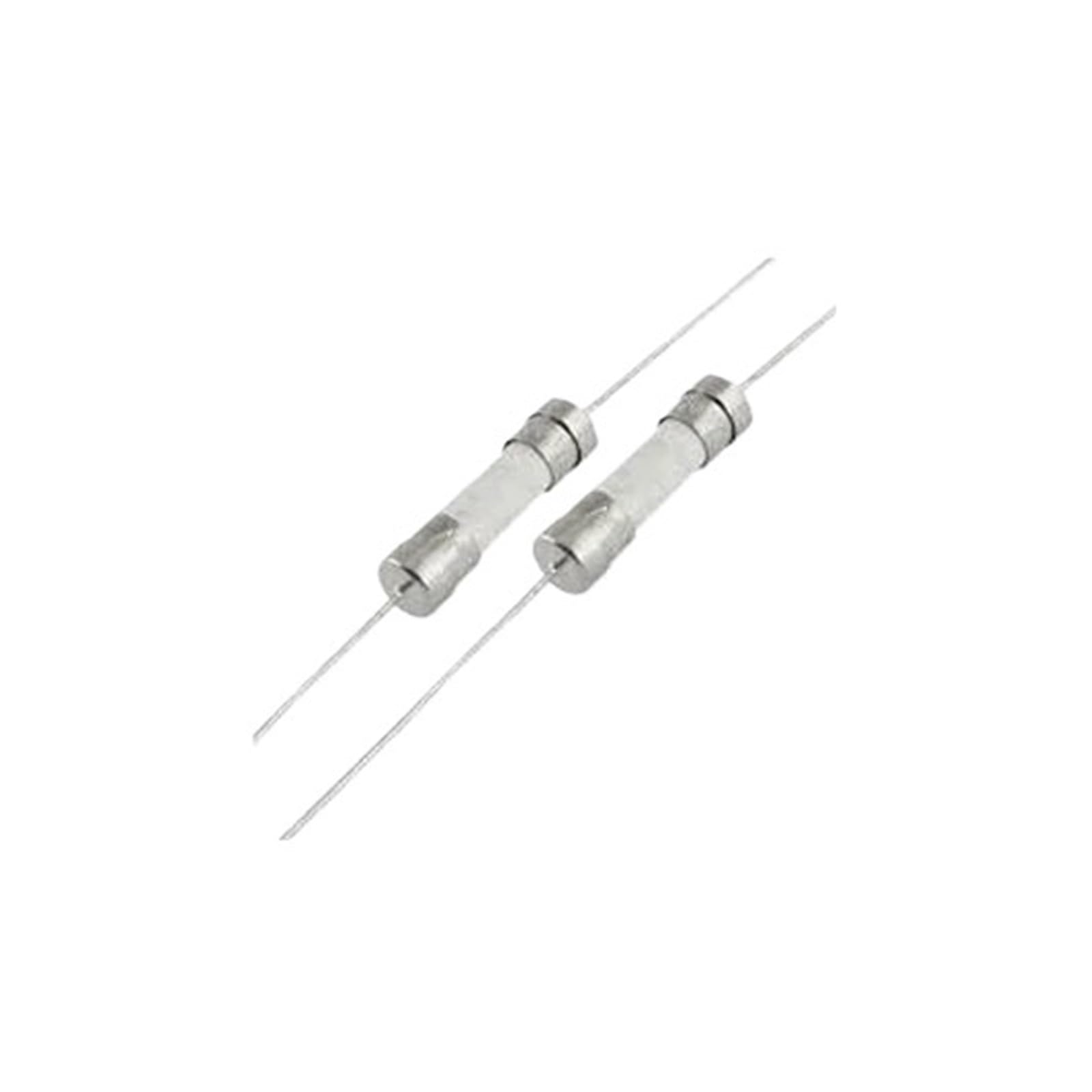 KXIWLUFV 5PCS Axial Ceramic Fuse F5A H250V