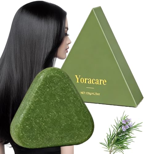 yoracare Korean Scalp Revival Bar Rosemary Strengthening Shampoo Bar Shampoo Nourishing Repair Damaged Hair Moisturizing Scalp Care Natural Bar Hydrating & Scalp-Friendly Herbal Care (1)