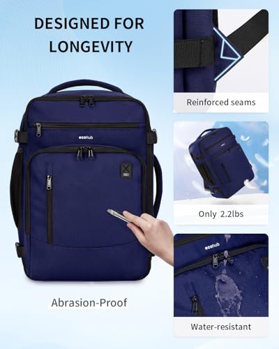 Image of ECOHUB Travel Backpack Airline Approved Under Seat Personal Item Bag