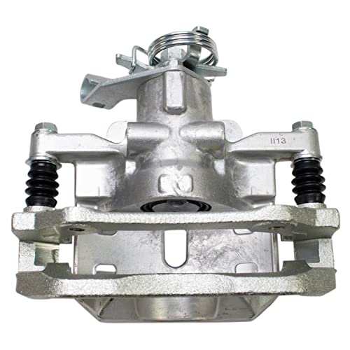 Image of TRQ Rear Driver and Passenger Side Brake Caliper Set Caliper Brackets Compatible with 14-16 Dodge Dart, 13 Dart From 11 /29 /12 Production Date