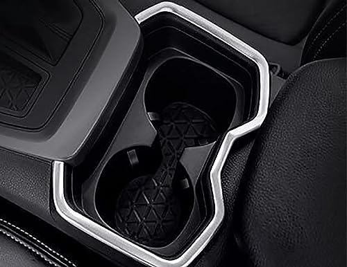 Cubierta Portavasos Interior Matte Silver para Toyota RAV4 miniatura 5