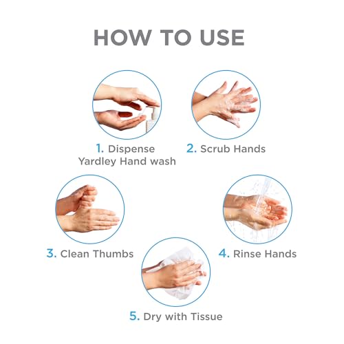 Yardley London English Lavender Fragrant Handwash |Infused with Pure Lavender Oil| Germ Protection| For Soft & Fragrant Skin| 725ml (Pack of 2) - Image 4