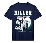 Bryce Miller | Seattle MLB Baseball Player | MLBBMI201M Performance T-Shirt