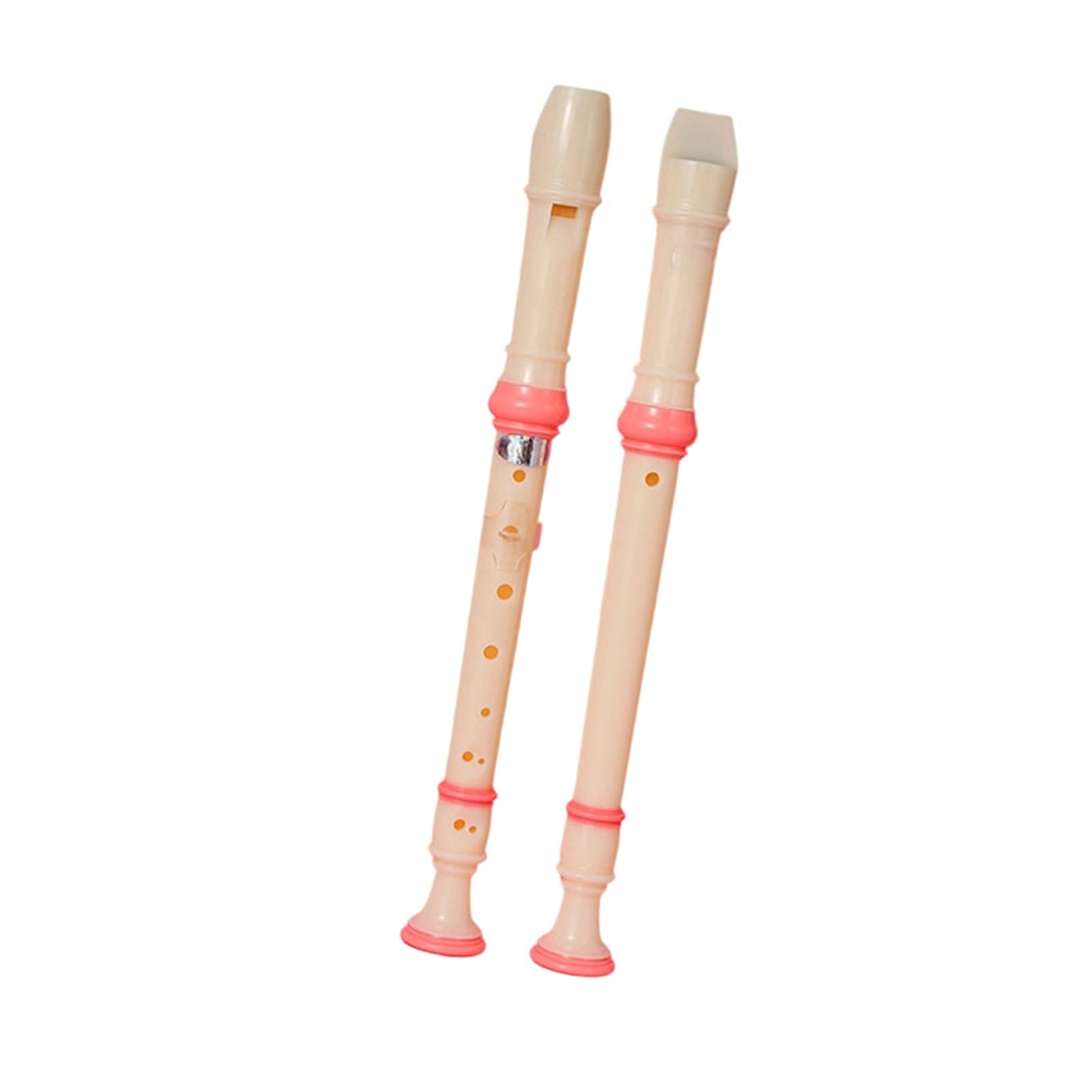 Flauto Dolce Professionale Flauto Dolce Soprano (chiave Di Do) Strumento A Fiato Per Principianti Con Diteggiatura Tedesca A 8 Fori(Pink)