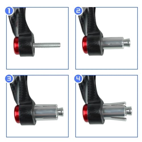 Garde frein main TMAX 530 protection levier haute qualité - 4