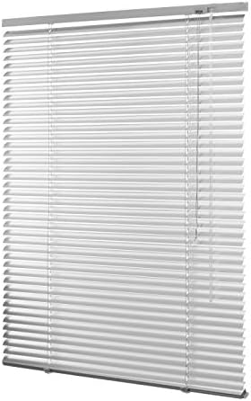 Ventanara Żaluzja aluminiowa, niebieska, wraz z materiałem montażowym do montażu z wierceniem lub bez wiercenia, 60 x 160 cm