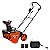 Cordless Snow Blower, Electric Self-Propelled Battery Snow Blower with 2X 20v Battery, Clears 20" Wide, 12" Deep Snow, 180° Rotating Chute, LED Light for Winter Storm for Sidewalk and Driveway, Orange