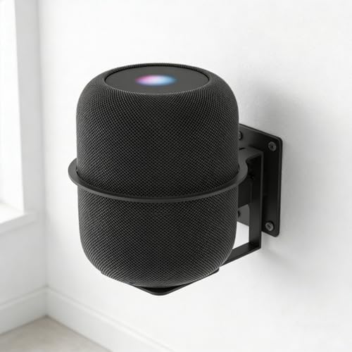 Soporte de pared para Soundbox inoxidable con diseño moderno para hogar 3