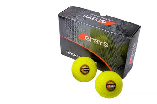Grayss 2 Bolas Hockey Hierba Astrotec Grays Amarillas