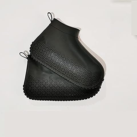 TSRJ Waterproof Shoe Covers, Silicone Reusable Shoe Cover Non-slip Durable Cover