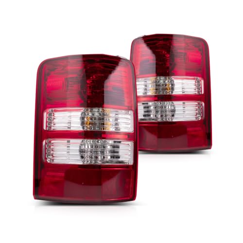 For Jeep Liberty 2008 09 10 11 2012 Tail Light Assembly Driver and Passenger Side | Pair | CAPA | Replacement For CH2800180C, CH2801180C | 55157347AC, 55157347AB, 55157346AC, 55157346AB