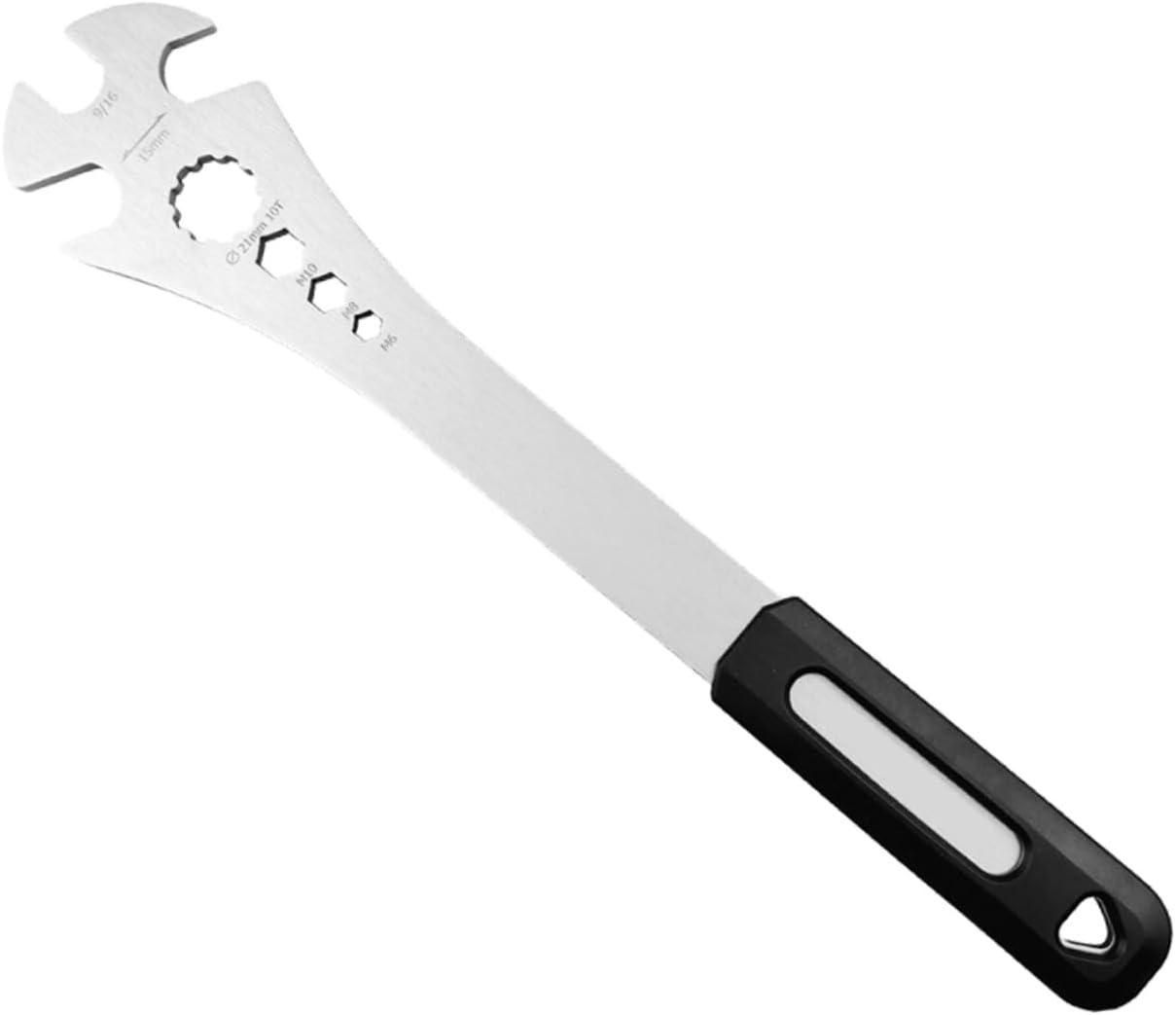 Professional Bike Pedal Wrench Tool Multi-Functional Detachable Device for Easy and Assembly Non- Handle for Comfortable Grip for Cycling Enthusiasts