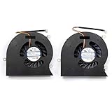  BestParts Ventilateur de refroidissement CPU + GPU de remplacement pour MSI GT62VR 6RD 6RE, 7RD 7RE MS-16L1 MS-16L2 MS-16L3, P/N : PABD19735BM N322 N395 (lot de 2) 4 broches