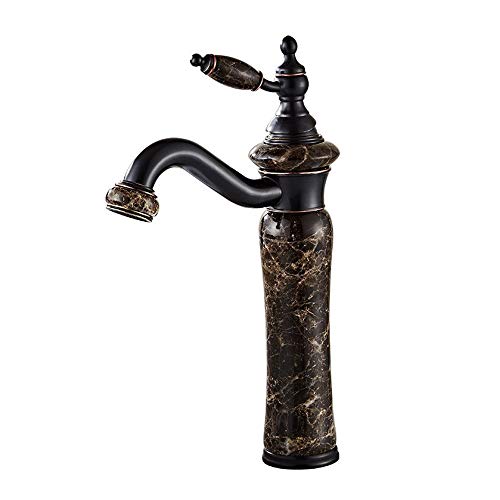 Robinet de bassin anti-rust en cuivre rétro mitigeur durable contre la corrosion