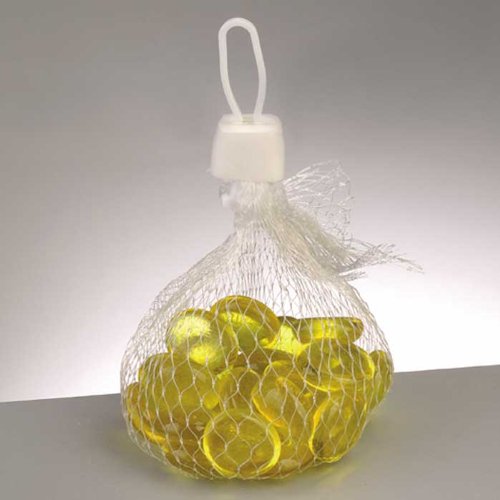 MosaixPro 18  20 mm 100 g Juego de Cristal Iridiscente Nuggets, Amarillo