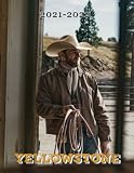 Yellowstone Calendar 2021-2022: Drama TV Series 16-Month Monthly Planner For Home, Office Supplies