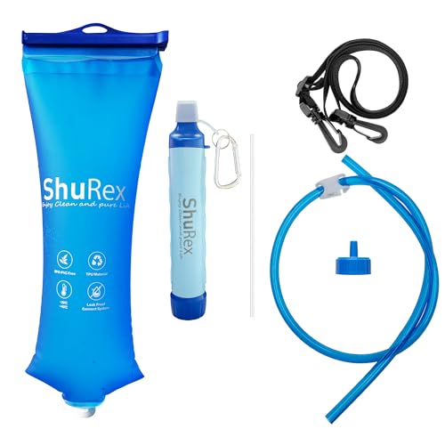 ShuRex 3L Gravity Fed Water Filtration System with Adjustable Tree Strap