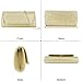 ZGZUN Evening Bag Clutch Purses for Women Ladies Girls Sparkling Mini Handbag Wedding Party Cocktail Prom Purse Crossbody Shoulder Envelope Bag with Detachable Chain