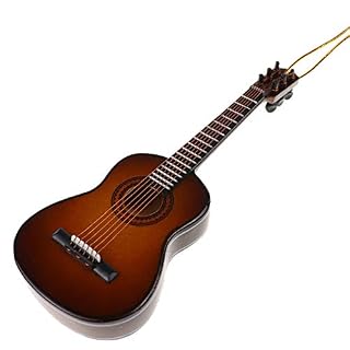 Dselvgvu – Guitare miniature à suspendre – Instrument de musique – Réplique d’arbre de Noël – 13 cm – Guitare classique… - Les Beatles, Paul McCartney, John Lennon, RIngo Starr, George Harrison Dselvgvu - Guitare miniature à suspendre - Instrument de musique - Réplique d'arbre de Noël - 13 cm - Guitare classique… – Image 3