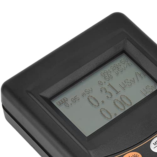 Detector de radiação, dispositivo de detecção de radiação nuclear, medidor de pesquisa de radiação h