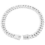 Perfektes Geschenk: Iced out chain ist das beste Hip-Hop-Geschenk für Ihren Hip-Hop-Liebhaber, Ehemann, Freund, Brüder oder Jungen zu Weihnachten, Geburtstag, Abschluss, Hochzeit, Verlobung, Valentinstag oder jedem anderen besonderen Moment. Kann für den täglichen Gebrauch verwendet werden und eignet sich besser für verschiedene Hip-Hop-Auftritte.