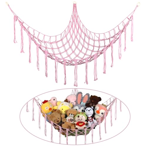 Sorbus Toy Net Hammock for Stuffed Animals
