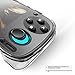 Walieoka Protective Case Compatible with Retroid Pocket 5,TPU Protective Cover Game Console with Ergonomic Grip - Anti-Collision and Non-Slip (Transparent)