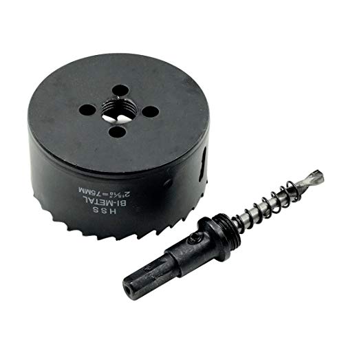 Image of 75mm /2.95 inch Dia Toothed Bi-Metal Hole Saw Drill Bit Saw Drilling Tool