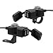 Produktbild FORNORM 3.1A Motorrad USB Steckdose Wasserdicht, Motorrad Dual USB Ladegerät Ladekabel Power Socket Quick Charge Kompatibel mit DC 9V-24V Motorrad Electrombile