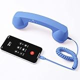 Design rétro multifonctionnel : ce combiné téléphonique rétro fonctionne avec les téléphones à interface de type C. Répondez, raccrochez, rejetez, recomposez et réglez facilement le volume, le tout avec des boutons physiques classiques