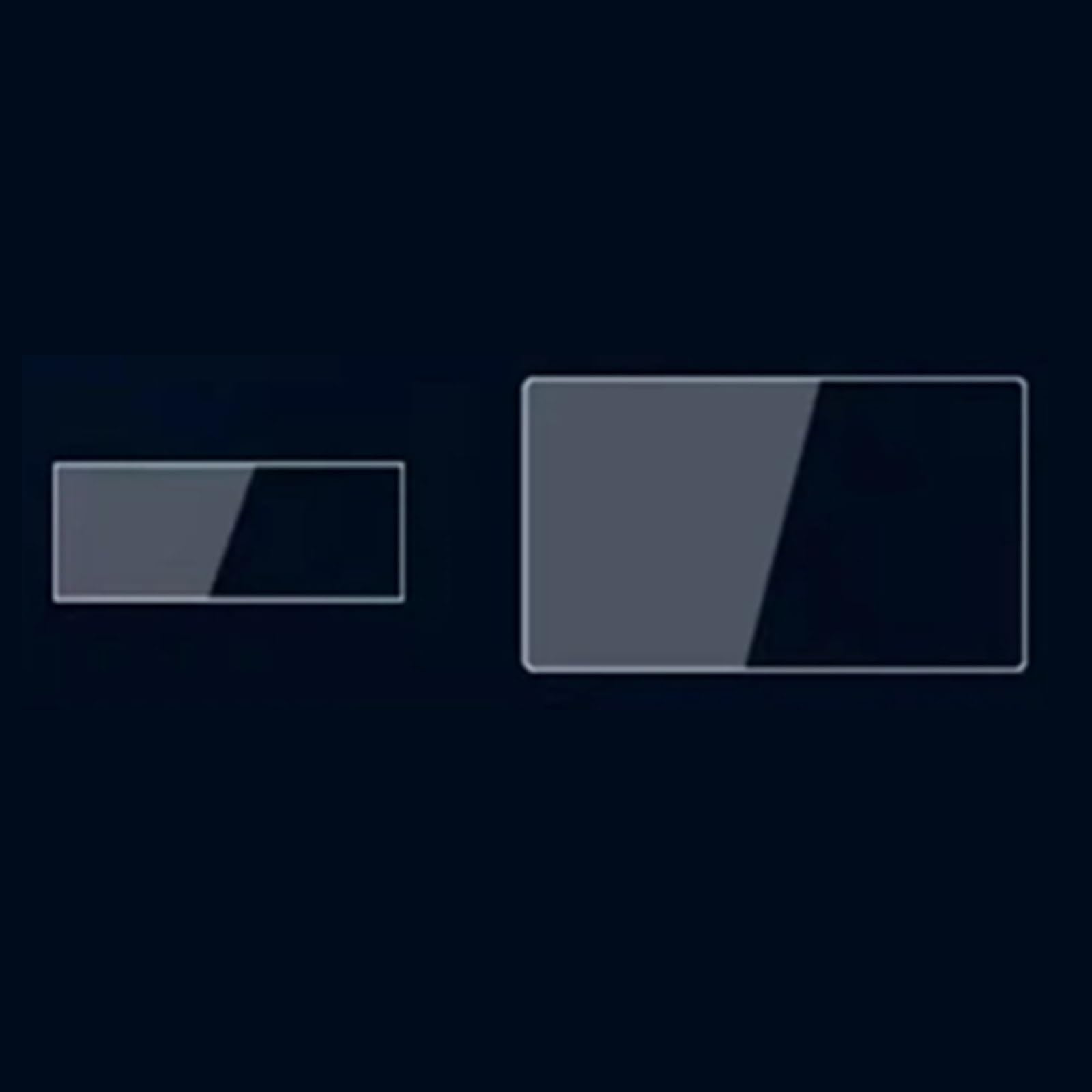 Film de Protection d'écran en Verre trempé pour GPS de Voiture MG ES5 2024-2025 et Tableau de Bord