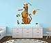 Scooby-Doo Movable Vinyl DIY Wall Art Stickers Set - Walls, Windows, Doors