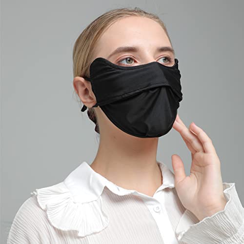 Ligart Breathable Sun Uv Protection Face Mask For Motorcycle Running Riding Climing Yoga Fitness Exercise And Other Sports Black thumb #4