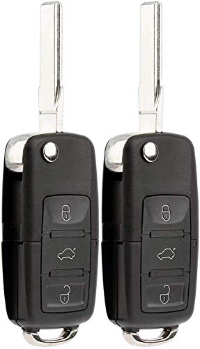 image for KeylessOption Keyless Entry Remote Control Car Uncut Blade Flip Key Fo