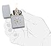 Zippo Ring of Fire Pocket Lighter, Satin Chrome