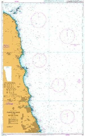 UKHO BA Chart 156: Farne Islands to The River Tyne