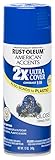 Rust Oleum 280694 American Accents Ultra Cover 2X Spray Paint, Gloss Deep Blue, 12-Ounce