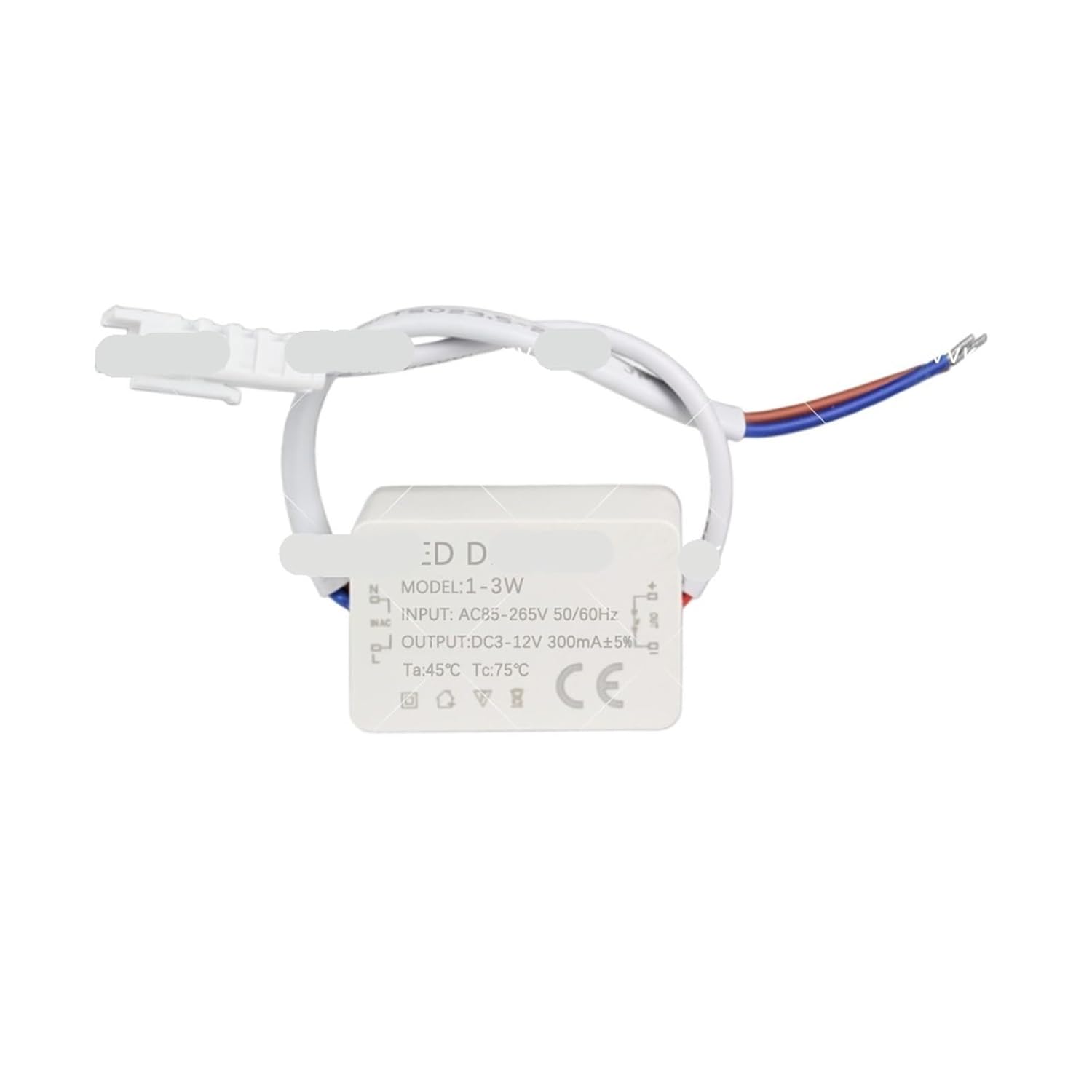 1PCS LED Driver AC85-265V Transformer Power Supply(3W to 5W)