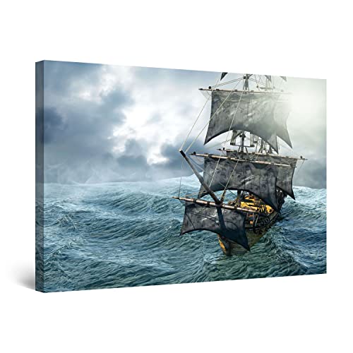 Startonight Canvas Wall Art - Large Ship - Decor Picture
